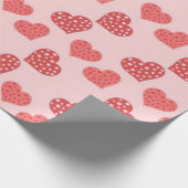 Hartenpatroon Cadeaupapier (Hoek)
