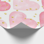 Hartenpatroon Cadeaupapier (Hoek)