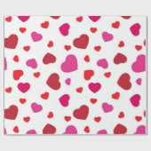 Hartenpatroon Cadeaupapier (Vlak)