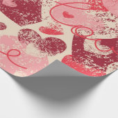 Hartenpatroon Cadeaupapier (Hoek)