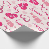 Hartenpatroon Cadeaupapier (Hoek)
