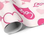 Hartenpatroon Cadeaupapier (Rol Hoek)