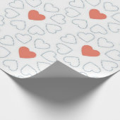 Hartenpatroon Cadeaupapier (Hoek)