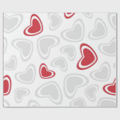 Hartenpatroon Cadeaupapier (Vlak)