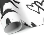 Hartenpatroon Cadeaupapier (Rol Hoek)