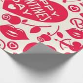 Hartenpatroon Cadeaupapier (Hoek)