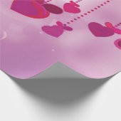 Hartenpatroon Cadeaupapier (Hoek)