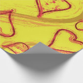 Hartenpatroon Cadeaupapier (Hoek)