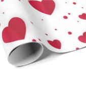 Hartenpatroon Cadeaupapier (Rol Hoek)