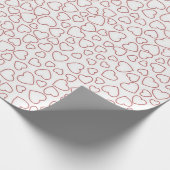 Hartenpatroon Cadeaupapier (Hoek)
