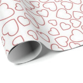 Hartenpatroon Cadeaupapier (Rol Hoek)
