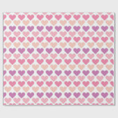 Hartenpatroon Cadeaupapier (Vlak)