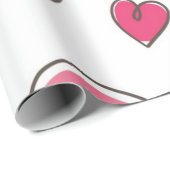 Hartenpatroon Cadeaupapier (Rol Hoek)