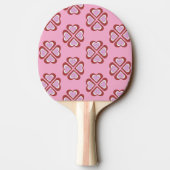 Hartenpatroon Tafeltennisbatje (Achterkant)
