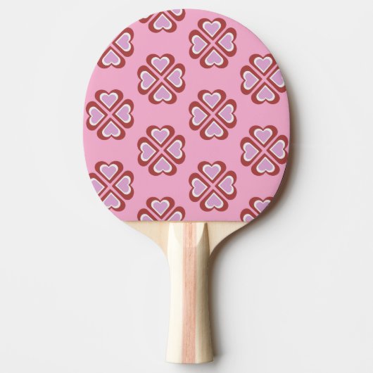 Hartenpatroon Tafeltennisbatje (Voorkant)