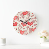 Hartenpatroon voor Valentijnsdag Grote Klok (Huis)