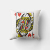 Hartenspeelkaarten Kussen (Achterkant)