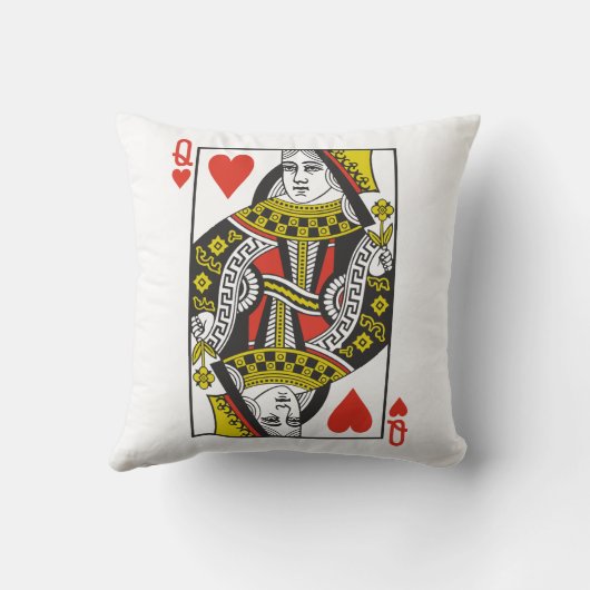 Hartenspeelkaarten Kussen (Achterkant)