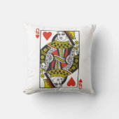 Hartenspeelkaarten Kussen (Voorkant)