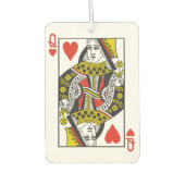 Hartenspeelkaarten Luchtverfrisser (Voorkant)