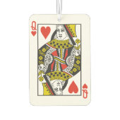 Hartenspeelkaarten Luchtverfrisser (Achterkant)