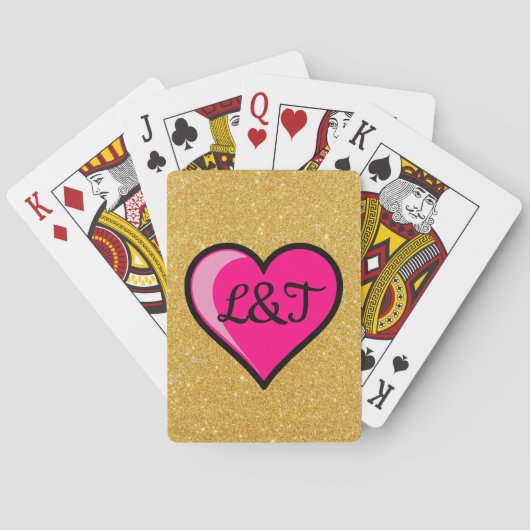 Hartenspeelkaarten Pokerkaarten (Achterkant)