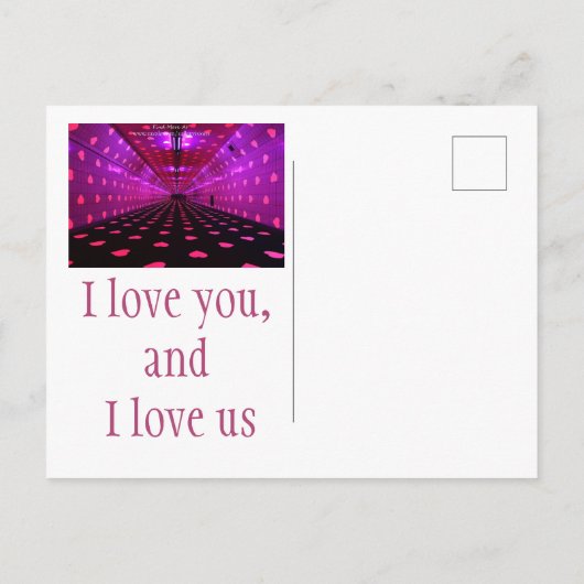 Hartentunnel Briefkaart (Achterkant)