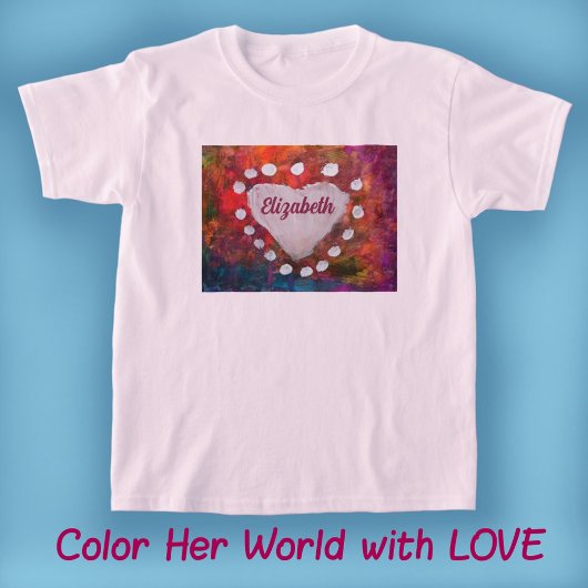 Hartenvinger geverfd t-shirt