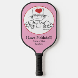 Hartfee © Gepersonaliseerd Pickleball Paddle