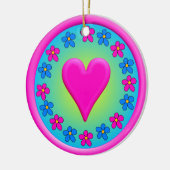 hartfeit keramisch ornament (Links)