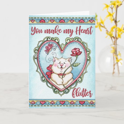 Hartflater Kaart (Gele Bloem)