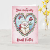 Hartflater Kaart (Gele Bloem)