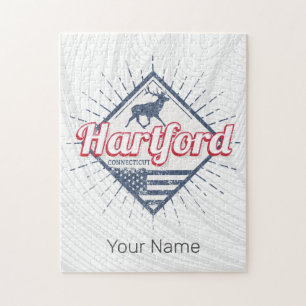 Hartford City Connecticut Verenigde Staten Legpuzzel