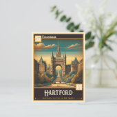 Hartford, Connecticut |  Briefkaart (Staand voorkant)