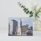 Hartford Connecticut Briefkaart (Staand voorkant)
