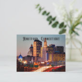 Hartford, Connecticut Briefkaart Souvenir (Staand voorkant)