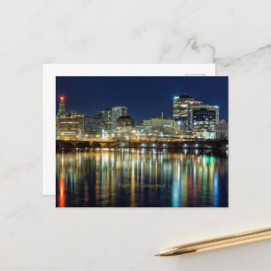 Hartford, Connecticut cityscape Briefkaart