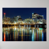 Hartford, Connecticut cityscape Poster (Voorkant)