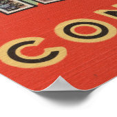 Hartford, Connecticut - grote letterscènes 3 Poster (Hoek)