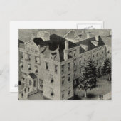 Hartford Connecticut Illustratie Briefkaart (Voorkant / Achterkant)