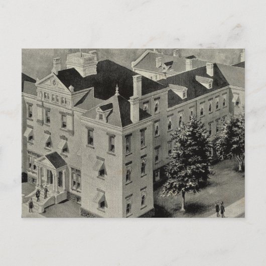 Hartford Connecticut Illustratie Briefkaart (Voorkant)