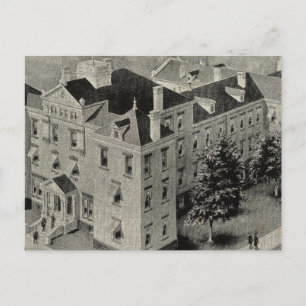 Hartford Connecticut Illustratie Briefkaart