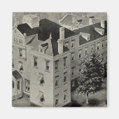 Hartford Connecticut Illustratie Magneet