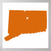 Hartford, Connecticut Love Poster (Voorkant)