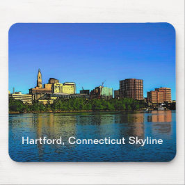 Hartford Connecticut Skyline Muismat