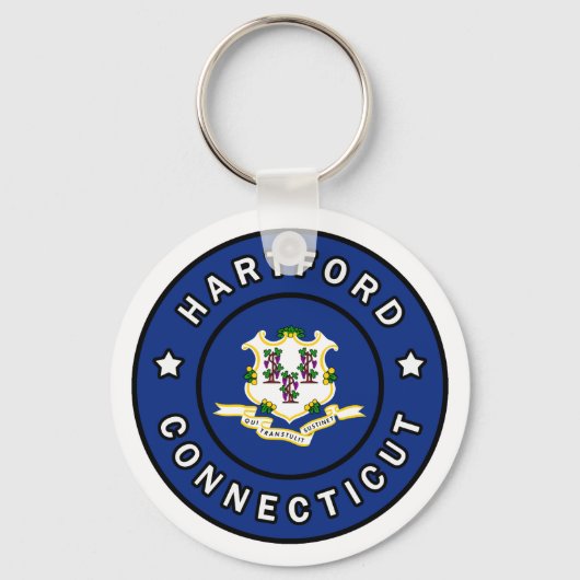Hartford Connecticut Sleutelhanger (Voorkant)