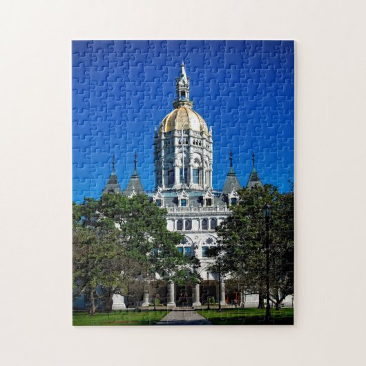 Hartford Connecticut State Capitol. Legpuzzel (Verticaal)