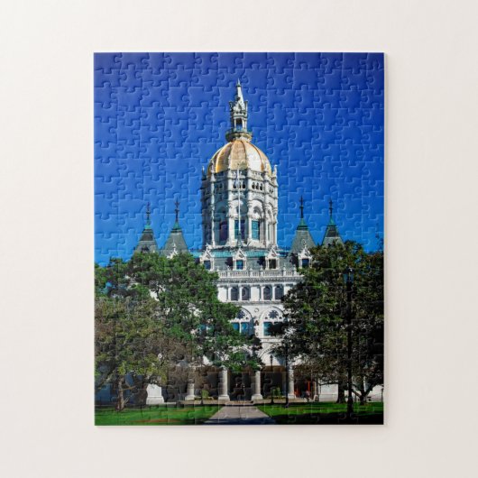 Hartford Connecticut State Capitol. Legpuzzel (Verticaal)