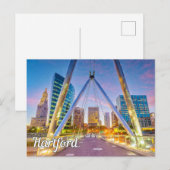 Hartford, Connecticut, Verenigde Staten Feestdagenkaart (Voorkant / Achterkant)