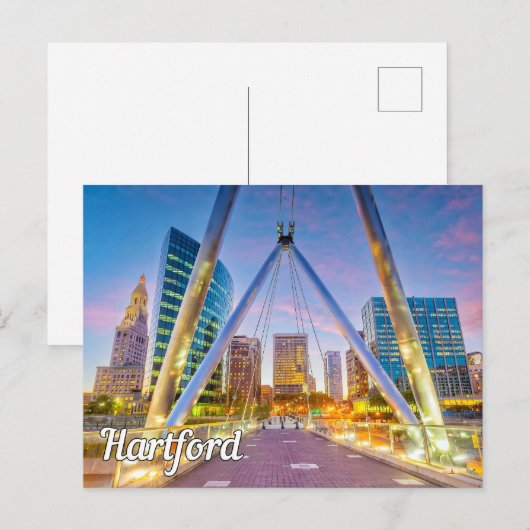 Hartford, Connecticut, Verenigde Staten Feestdagenkaart (Voorkant / Achterkant)